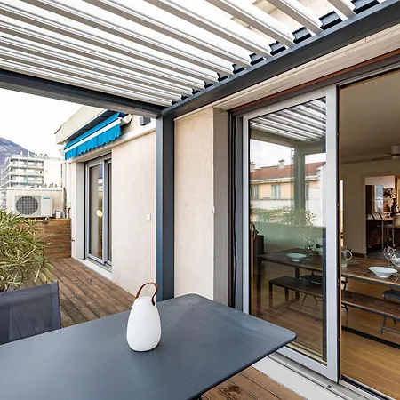 Apartamento Le Berthelot - Terrasse Avec Vue Montagne Grenoble
